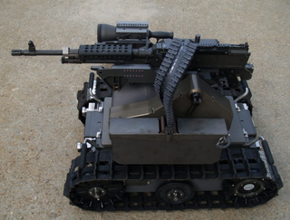 Illustration for article titled New Armed Robots in Iraq Were Built For Killin'